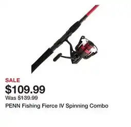 Dick's Sporting Goods PENN Fishing Fierce IV Spinning Combo offer