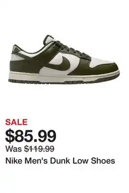 Dick's Sporting Goods Nike Men's Dunk Low Shoes offer