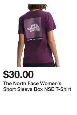 Dick's Sporting Goods The North Face Women's Short Sleeve Box NSE T-Shirt offer