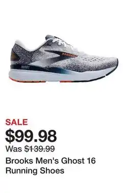 Dick's Sporting Goods Brooks Men's Ghost 16 Running Shoes offer