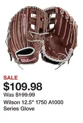 Dick's Sporting Goods Wilson 12.5 1750 A1000 Series Glove offer