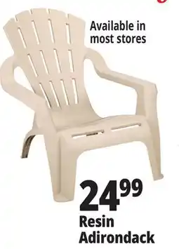 Ocean State Job Lot Resin Adirondack offer