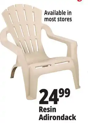 Ocean State Job Lot Resin Adirondack offer
