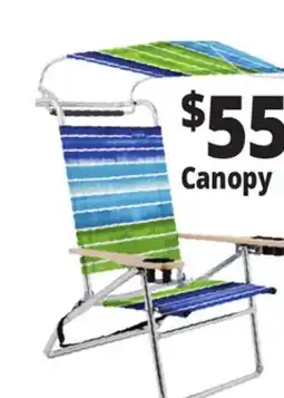 Ocean State Job Lot Canopy Beach Chairs offer