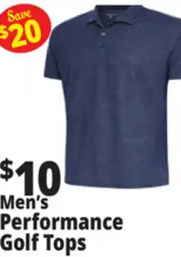 Ocean State Job Lot Men's Performance Golf Tops offer