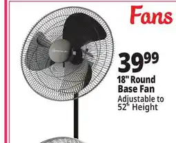 Ocean State Job Lot Penguin Adjustable Pedestal Fan 18 offer