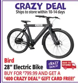 Ocean State Job Lot Bird 28 Electric Bike offer