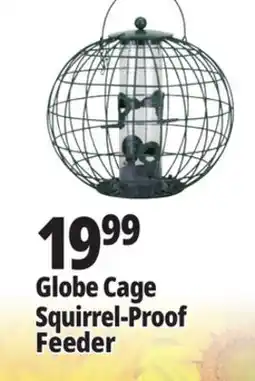 Ocean State Job Lot Yankee Trader Globe Cage Squirrel Proof Bird Feeder offer