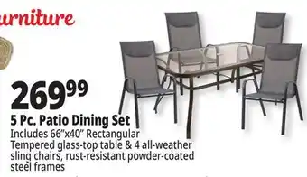 Ocean State Job Lot Glass Top Patio Dining Table 66 x 40 offer