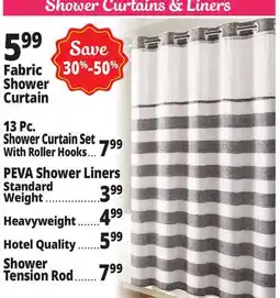 Ocean State Job Lot Shower Curtains & Liners offer