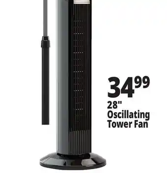 Ocean State Job Lot Penguin Tower Fan 28 offer