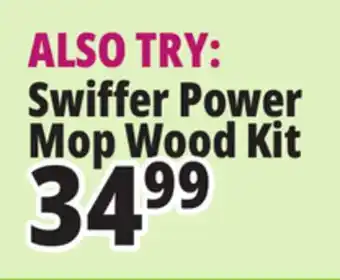 Ocean State Job Lot Swiffer Power Mop for Wood Floor Cleaning Kit 6 Piece offer