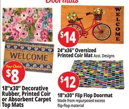 Ocean State Job Lot Decorative Rubber Mat offer