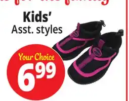 Ocean State Job Lot Water Shoes & Sandals Kids' offer