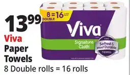 Ocean State Job Lot Viva Paper Towels offer