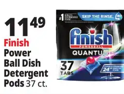 Ocean State Job Lot Finish Power Ball Dish Detergent Pods offer