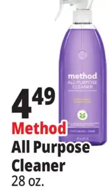 Ocean State Job Lot Method All Purpose Cleaner offer