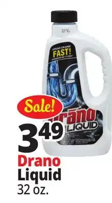 Ocean State Job Lot Drano Liquid Drain Cleaner 32 oz offer