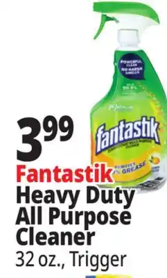 Ocean State Job Lot Fantastik Lemon Scent Disinfectant Multipurpose Spray Cleaner 32 oz offer