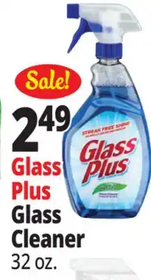 Ocean State Job Lot Glass Plus Glass Cleaner offer