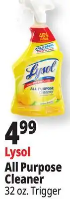 Ocean State Job Lot Lysol All Purpose Lemon Breeze Cleaner 32 oz offer