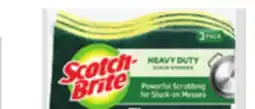 Ocean State Job Lot Scotch-Brite Non-Scratch Scrub Sponges 3 Pack offer