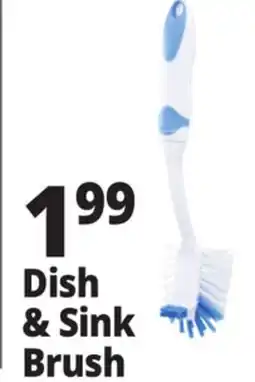 Ocean State Job Lot Gleam Dish and Sink Brush offer