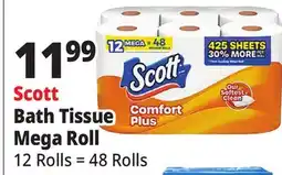 Ocean State Job Lot Scott Bath Tissue Mega Roll offer