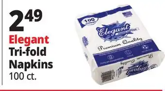 Ocean State Job Lot Elegant Paper Dinner Napkins 100-Count offer