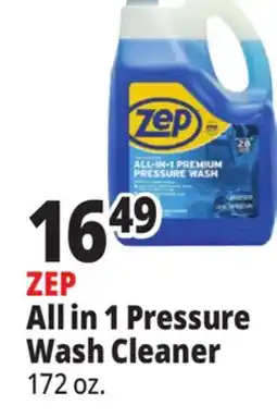 Ocean State Job Lot ZEP All in 1 Pressure Wash Cleaner offer