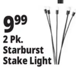 Ocean State Job Lot 2 Pk. Starburst Stake Light offer