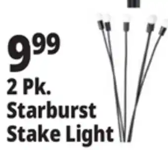 Ocean State Job Lot 2 Pk. Starburst Stake Light offer