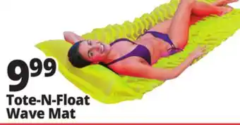 Ocean State Job Lot Intex Tote-n-Float Wave Mat offer