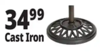 Ocean State Job Lot Cast Iron Patio Umbrella Base 26 lbs offer
