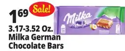 Ocean State Job Lot 3.17-3.52 Oz. Milka German Chocolate Bars offer