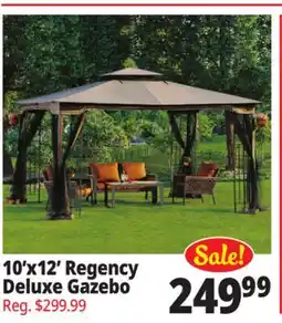 Ocean State Job Lot 10'x12' Regency Deluxe Gazebo offer