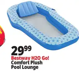 Ocean State Job Lot Bestway H20 Go! Comfort Plush Pool Lounge offer