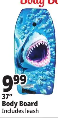 Ocean State Job Lot 37 Body Board offer