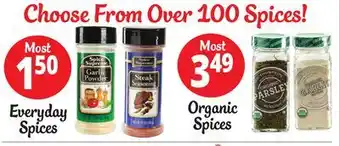 Ocean State Job Lot Spices offer