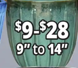 Ocean State Job Lot Outdoor Glazed Ceramic Planters offer