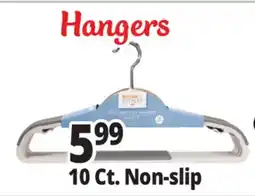 Ocean State Job Lot Nest Accents Non-Slip Clothes Hangers 10 Count offer