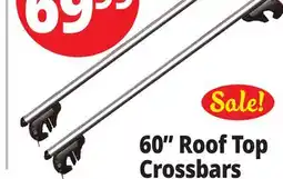 Ocean State Job Lot 60 Roof Top Crossbars offer