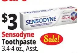 Ocean State Job Lot Sensodyne Toothpaste offer