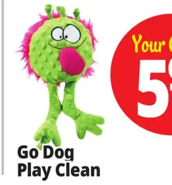 Ocean State Job Lot Go Dog Play Clean offer