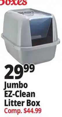 Ocean State Job Lot Jumbo EZ-Clean Litter Box offer
