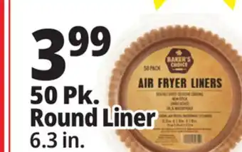 Ocean State Job Lot Baker's Choice Round Air Fryer Liners 50 Count offer