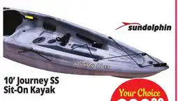 Ocean State Job Lot 10' Journey SS Sit-On Kayak offer