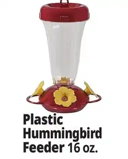 Ocean State Job Lot Plastic Hummingbird Feeder offer
