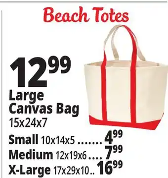 Ocean State Job Lot Beach Totes offer