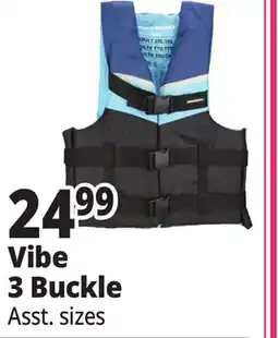 Ocean State Job Lot Vibe 3 Buckle Life Vests offer